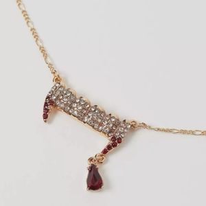 HM x Vampire Wife Fang necklace NWT